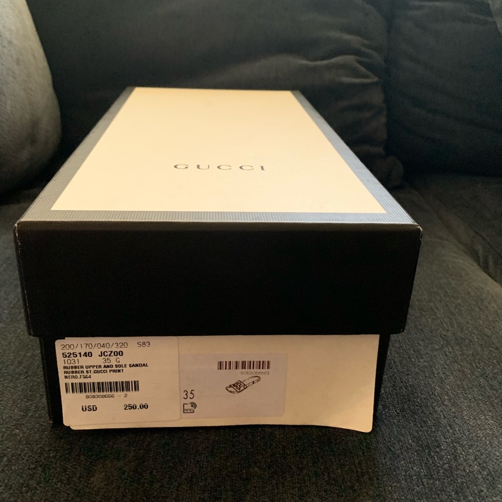 Authentic Gucci slides